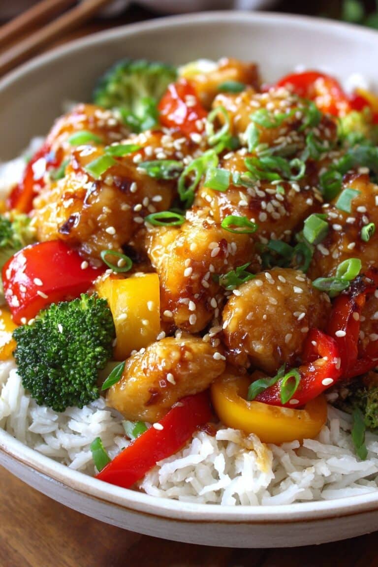 Instant Pot Sesame Chicken Recipe