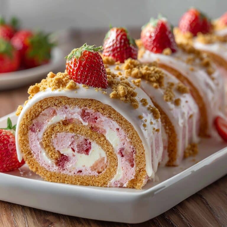 Pink Velvet Cake Roll Recipe
