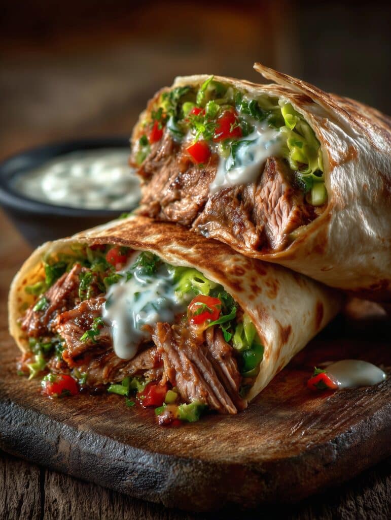 French Dip Tortilla Roll-Ups with Au Jus Recipe