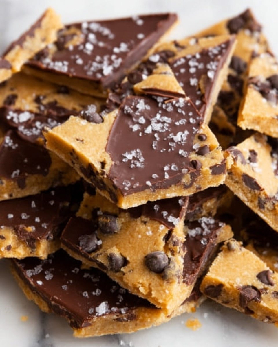 Healthy Cookie Dough Bark Recipe - Recipe Image