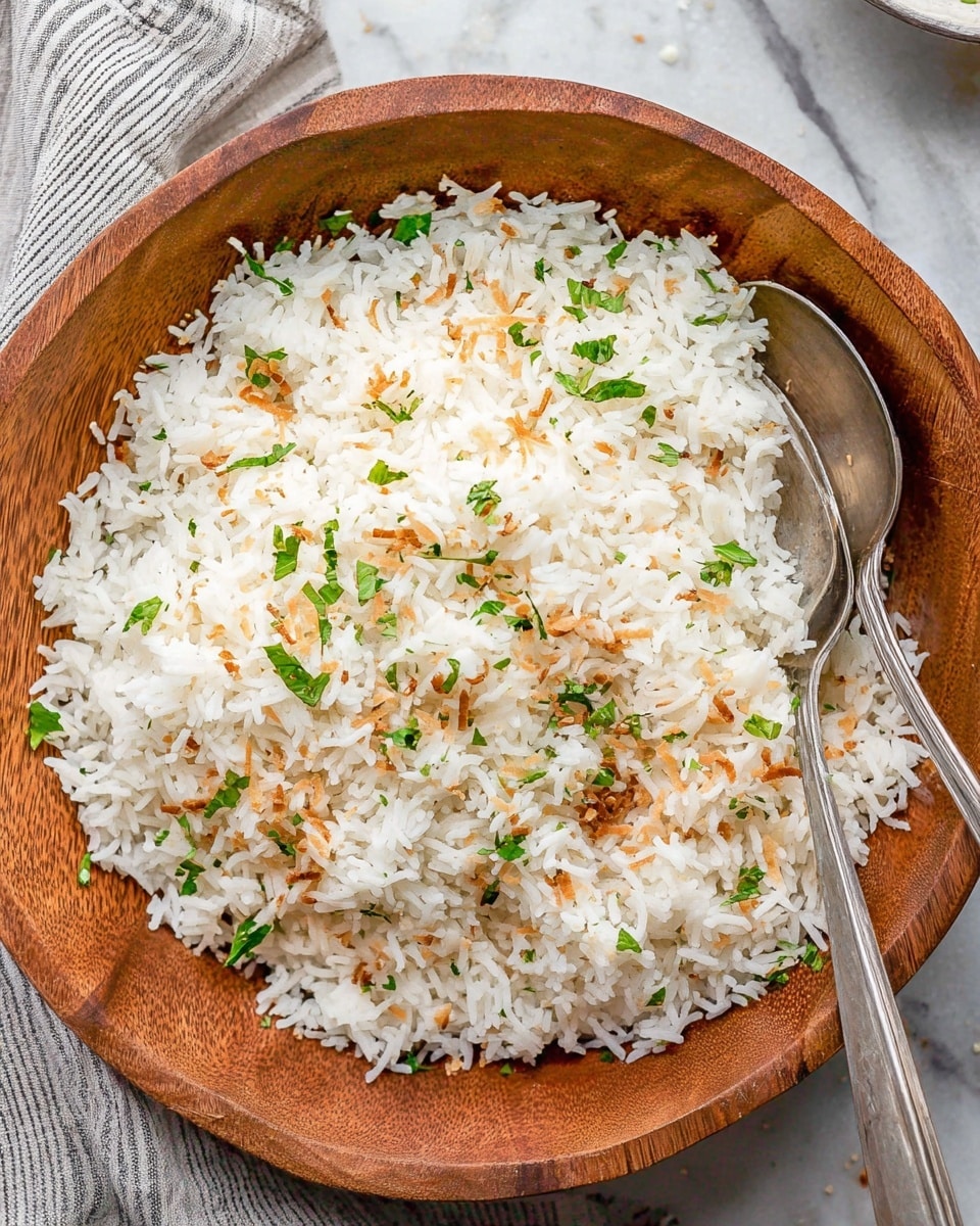 Creamy Coconut Rice Recipe - Recipe Image