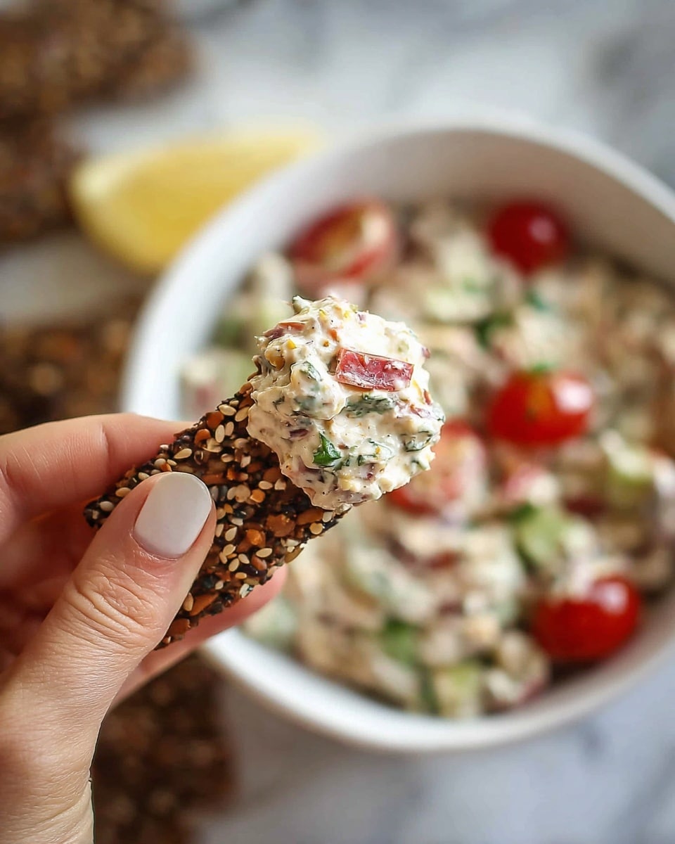 Quick Mediterranean Tuna Salad with No Mayo (Healthy) Recipe - Recipe Image