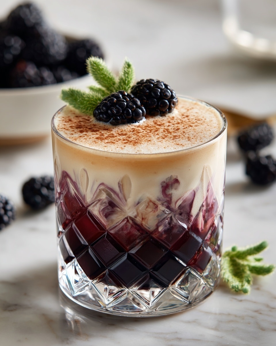 Blackberry Sage Cold Brew Recipe - Recipe Image
