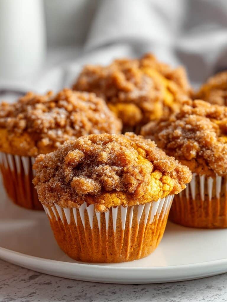 Bouchon Pumpkin Muffins with Pumpkin Streusel Recipe
