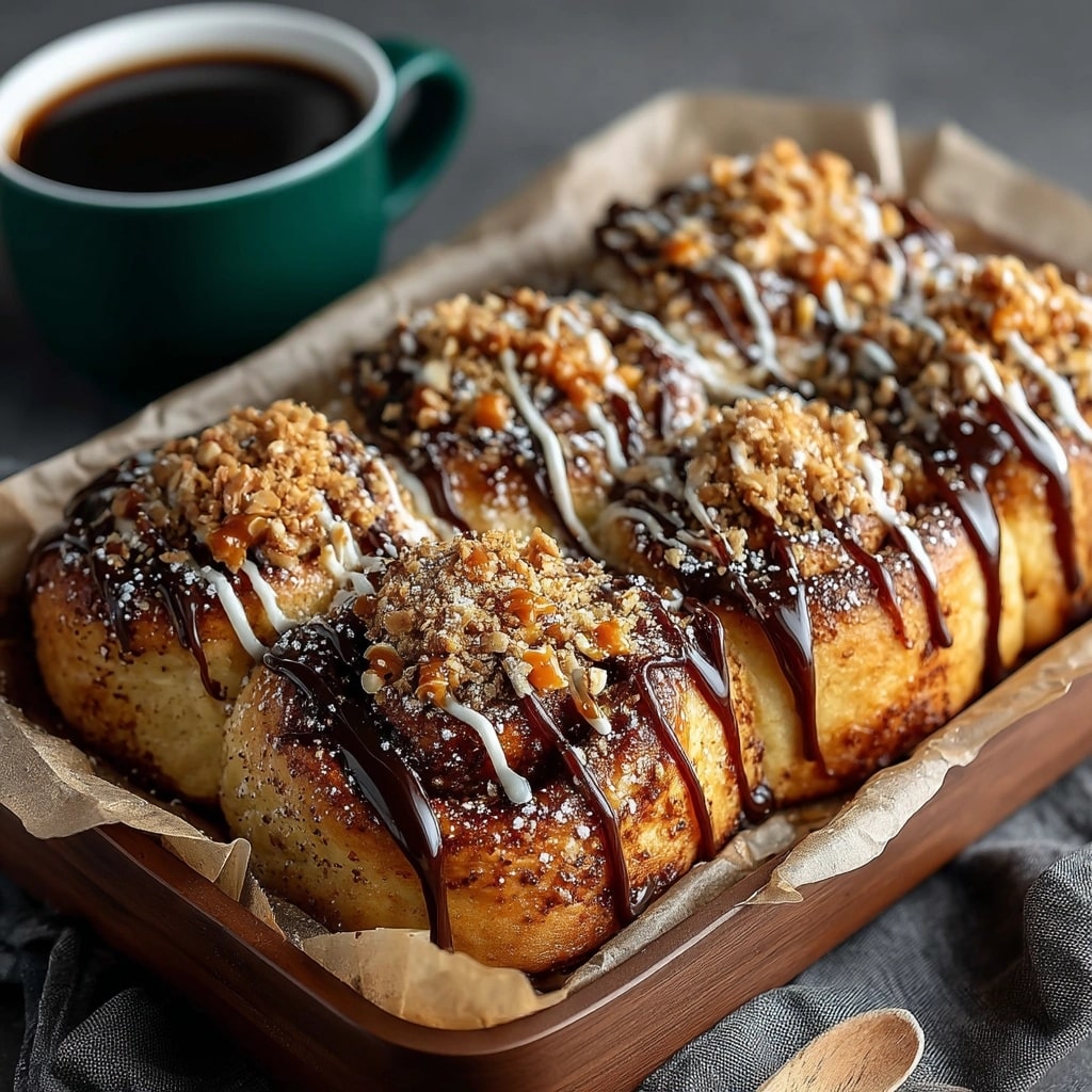 Gooey S’mores Rolls Recipe - Recipe Image