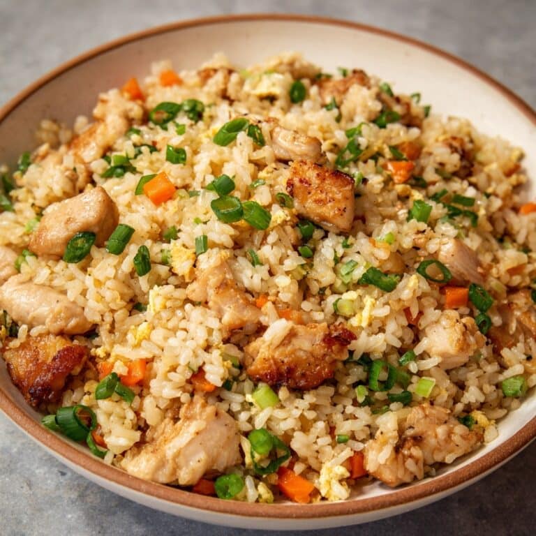 Protein-Packed Chicken Fried Rice Recipe