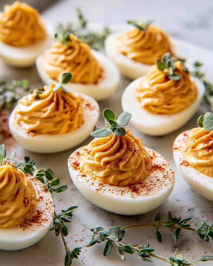 Thanksgiving Deviled Eggs Recipe