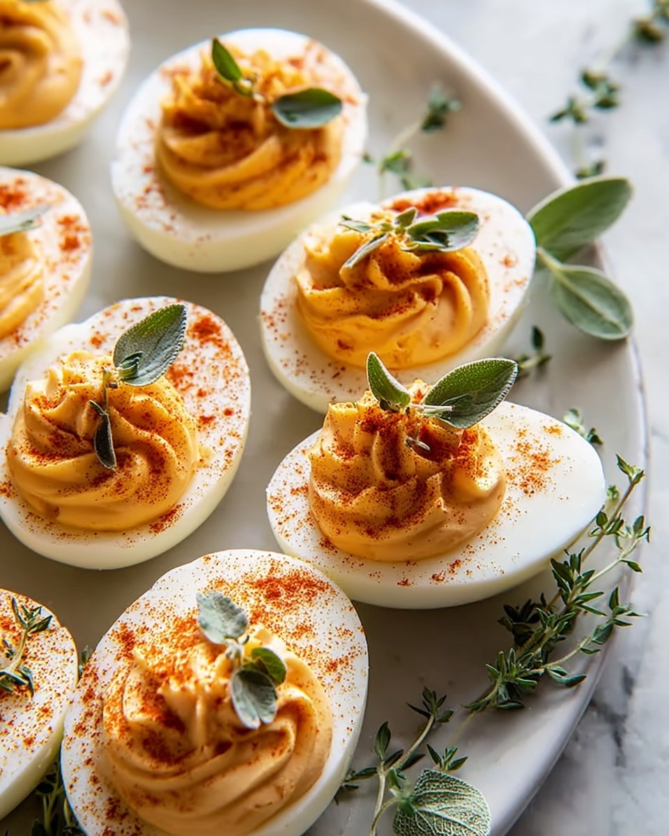 Thanksgiving Deviled Eggs Recipe - Recipe Image