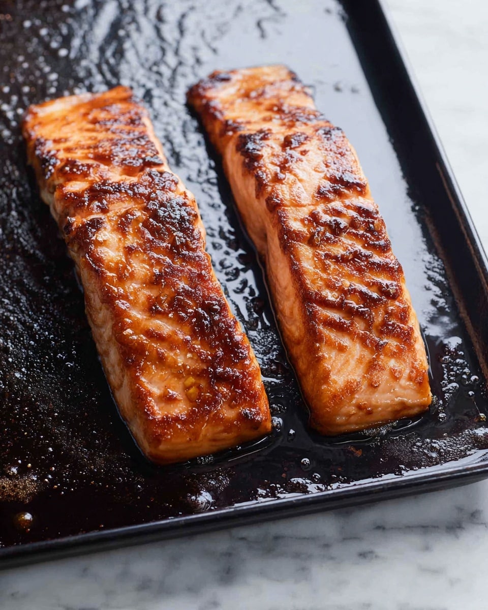 Asian Glazed Salmon Recipe - Recipe Image