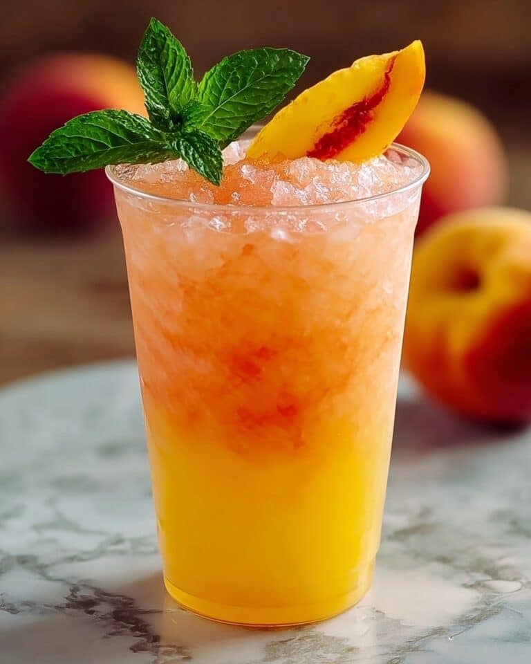Fuzzy Peach Refresher Drink: The Ultimate Summer Cooler Recipe
