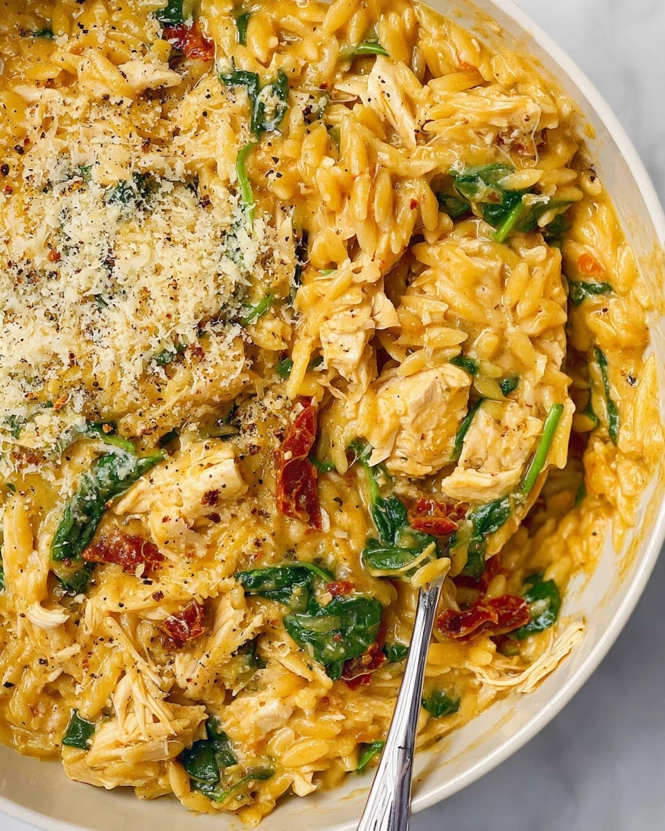 Marry Me Chicken Orzo {One Pot} Recipe - Recipe Image