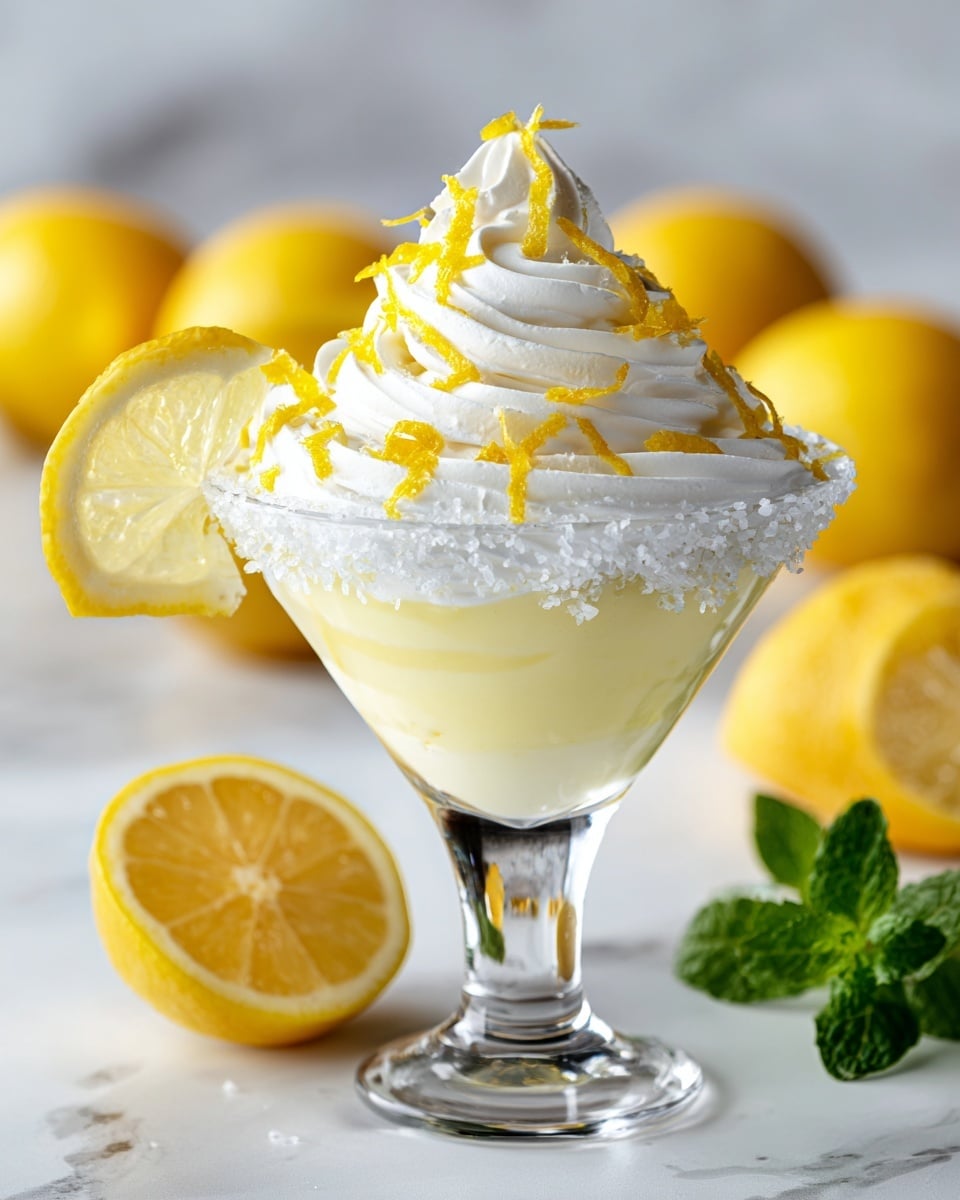 Italian Lemon Cream Martini Recipe - Recipe Image