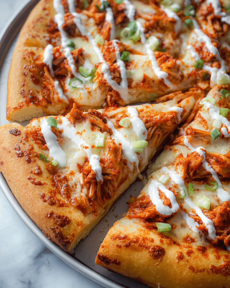 Buffalo Chicken Pizza Recipe
