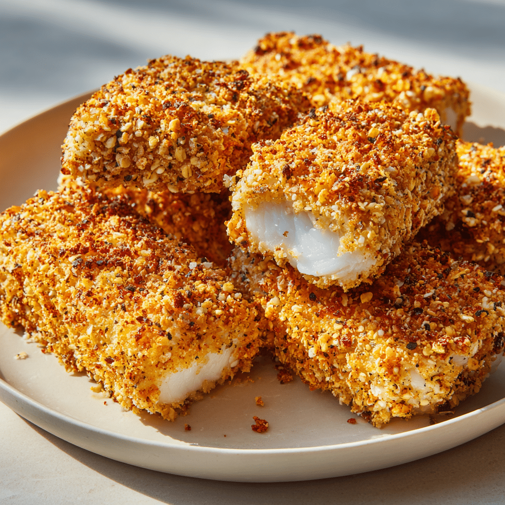 Crispy Parmesan Baked Cod Recipe - Recipe Image