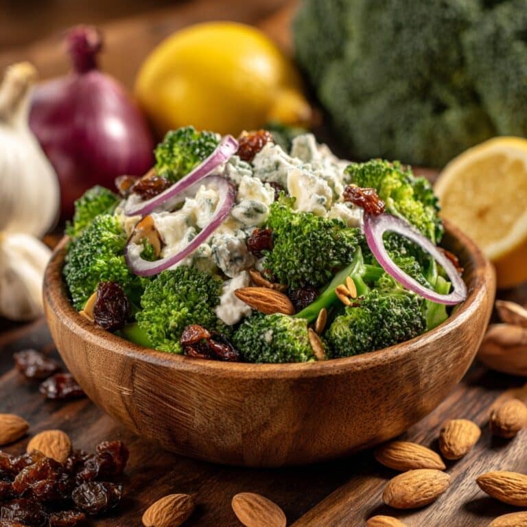 Roasted Cauliflower and Broccoli Salad with Tahini Dressing Recipe