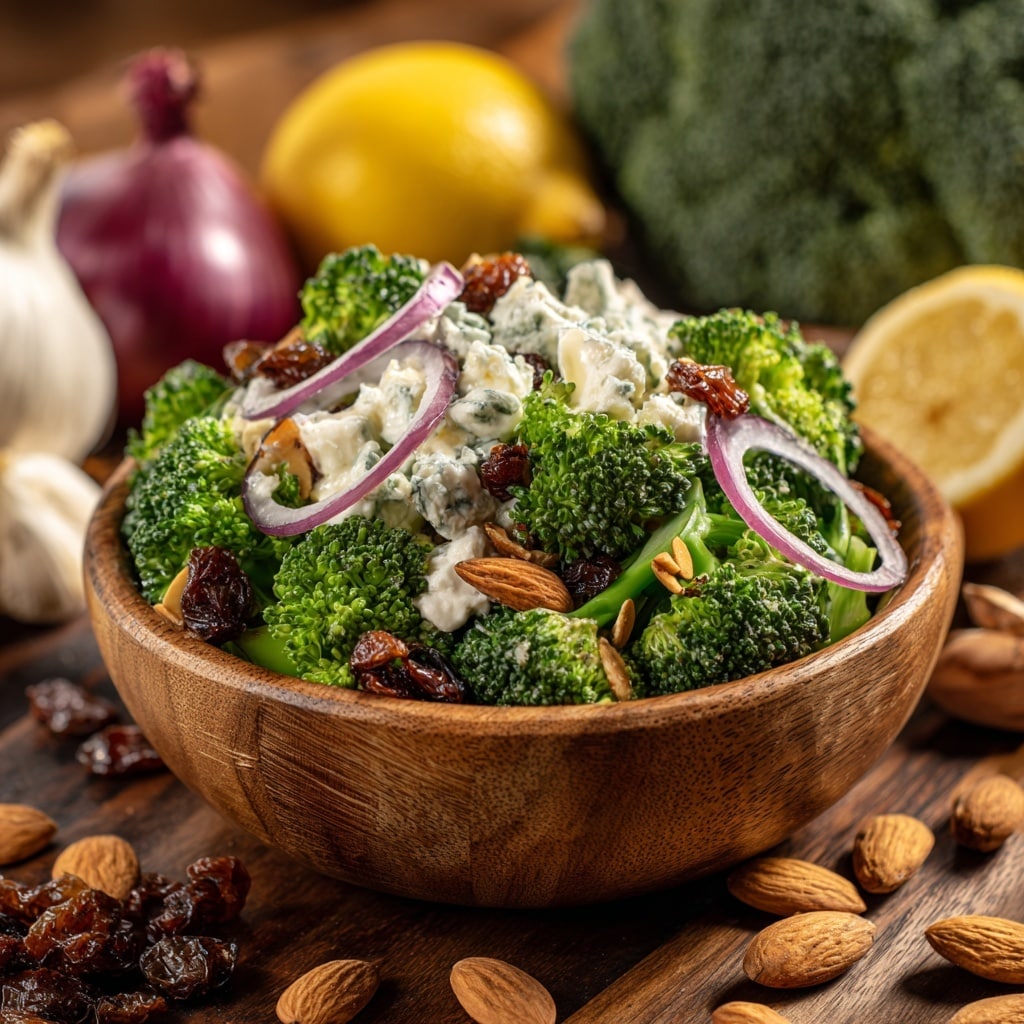 Roasted Cauliflower and Broccoli Salad with Tahini Dressing Recipe