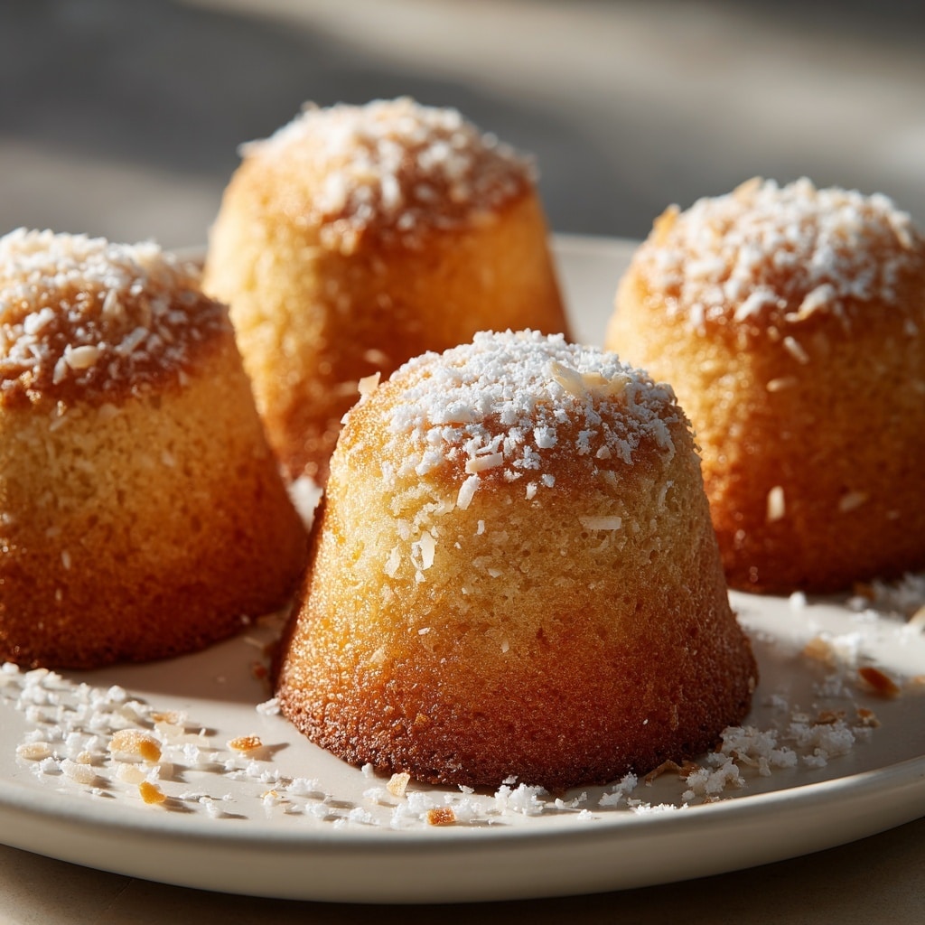 Little burnt honey & almond cakes Recipe - Recipe Image