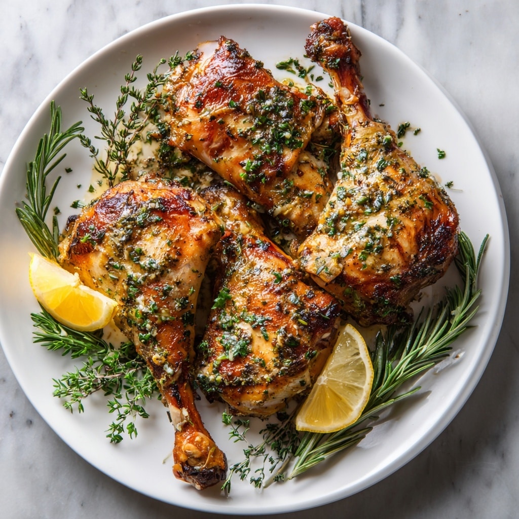 Air-Fryer Turkey Legs with Cranberry Sauce Recipe