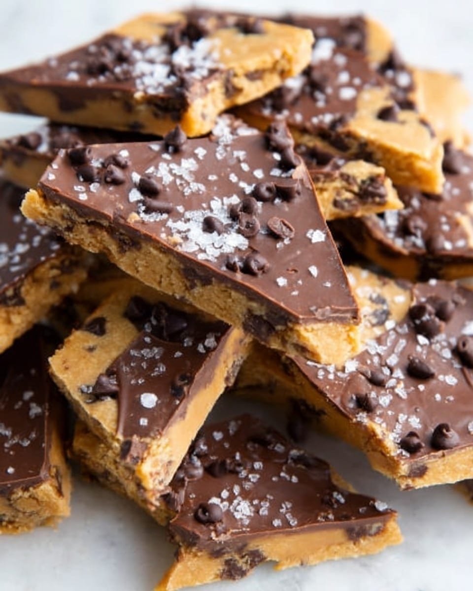 Healthy Cookie Dough Bark Recipe