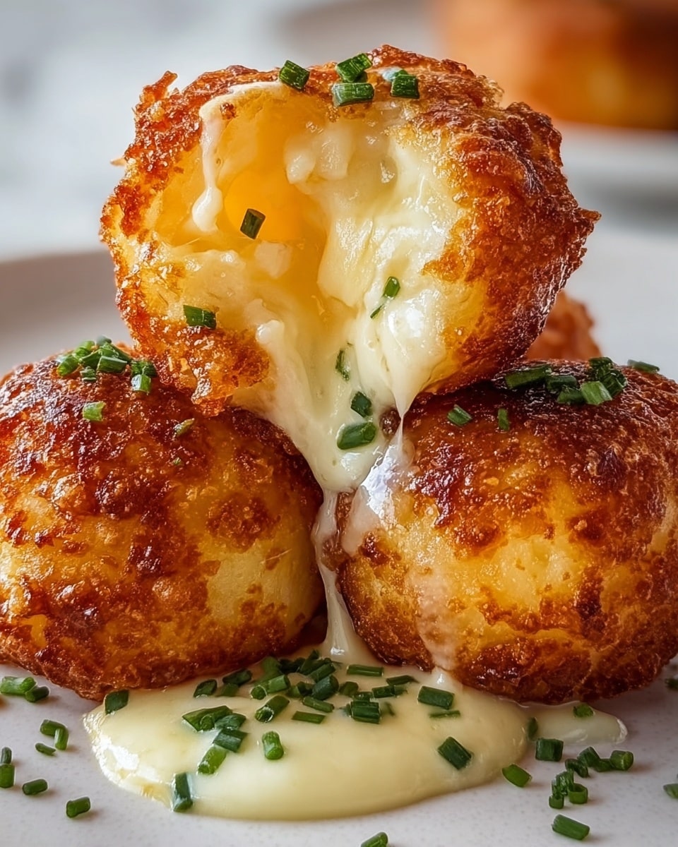 Mashed Potato Cheese Puffs Recipe - Recipe Image