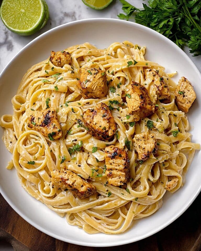 Easy Cowboy Butter Chicken Linguine Recipe