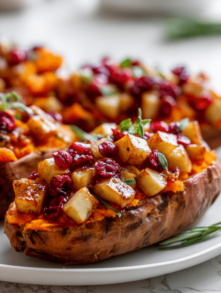 Buffalo Chicken Stuffed Sweet Potatoes Recipe - Recipe Image