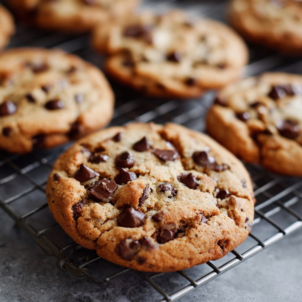 Ultra Thick Bakery Style Chocolate Chip Cookies Recipe - Recipe Image
