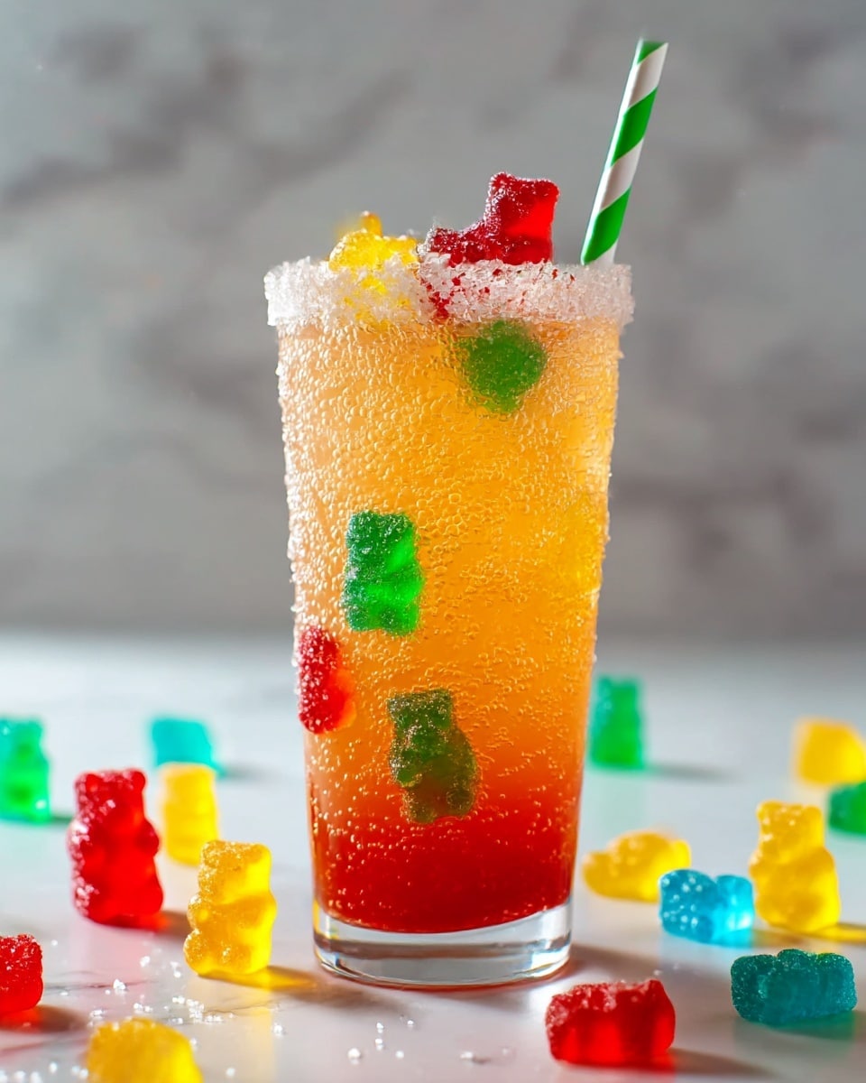 Gummy Bear Fizz Recipe - Recipe Image