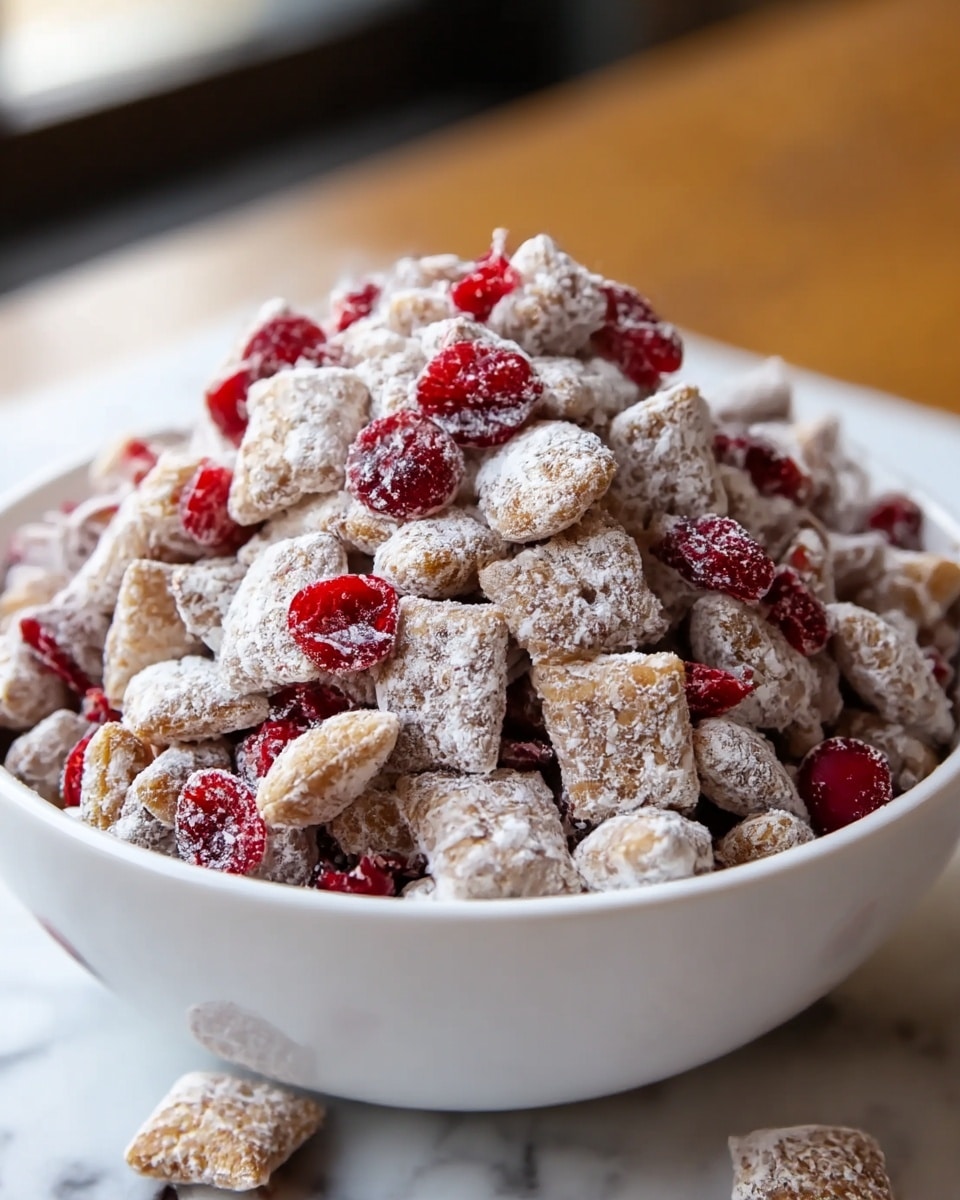 Cherry Cheesecake Puppy Chow Recipe - Recipe Image