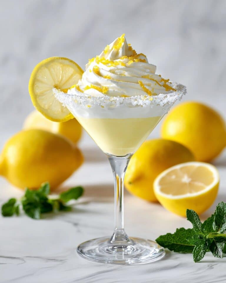 Italian Lemon Cream Martini Recipe