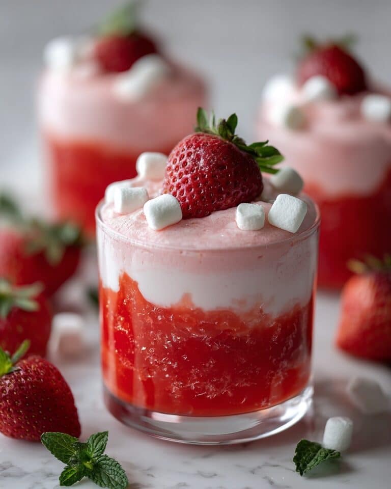 Easy Fresh Strawberry Mousse Recipe
