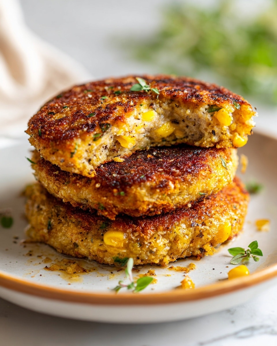 Cheesy Corn & Potato Cutlet Recipe - Recipe Image