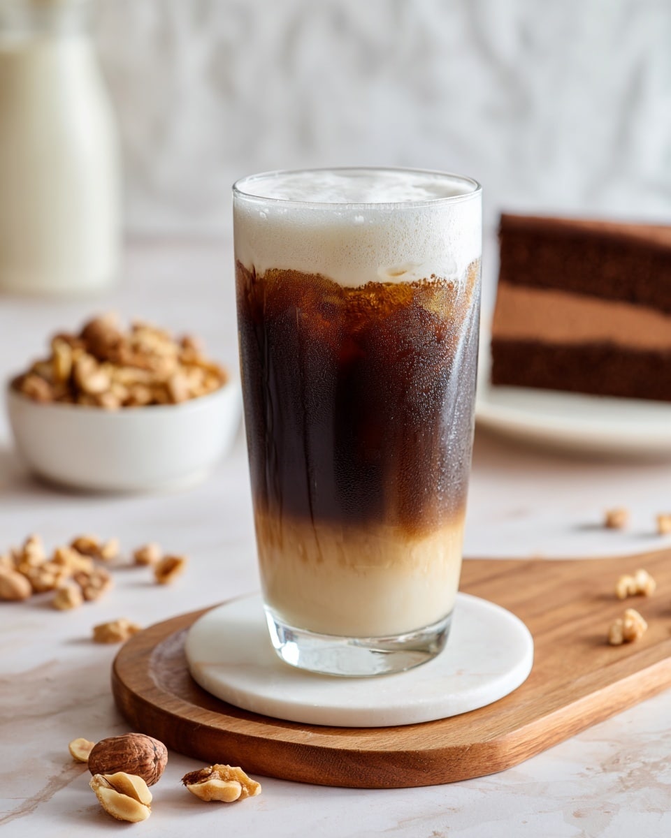 Carrot Cake Latte with Cream Cheese Cold Foam Recipe - Recipe Image