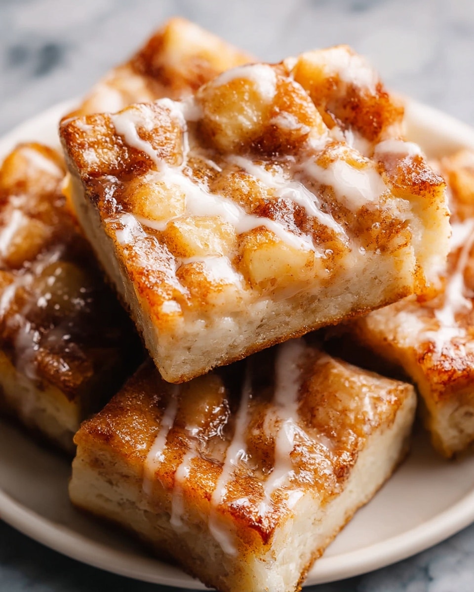 Cinnamon Brown Butter Focaccia with Vanilla Icing Recipe