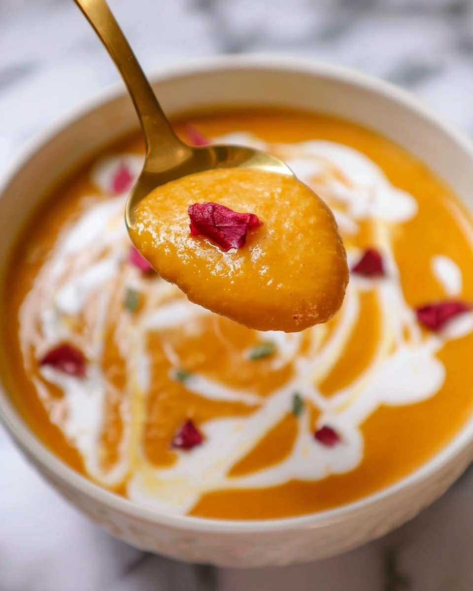 Creamy Carrot and Sweet Potato Soup Recipe - Recipe Image