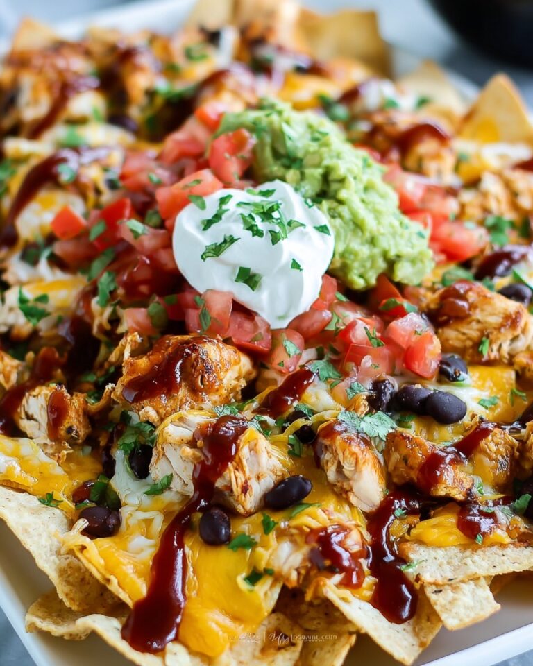 BBQ Chicken Nachos Recipe