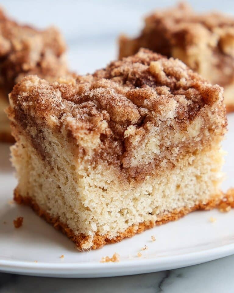 Cinnamon Crumble Coffee Cake Recipe
