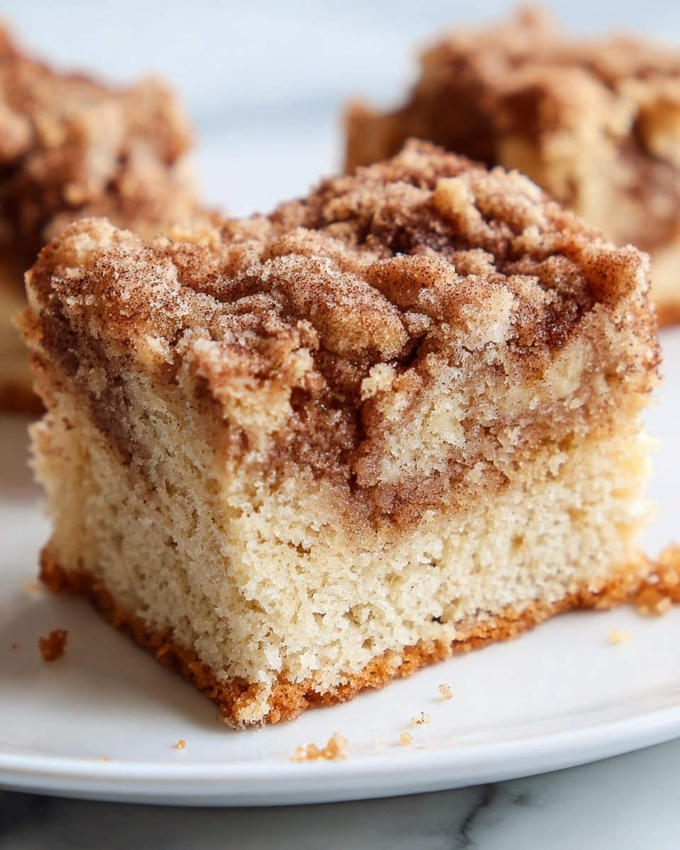 Cinnamon Crumble Coffee Cake Recipe