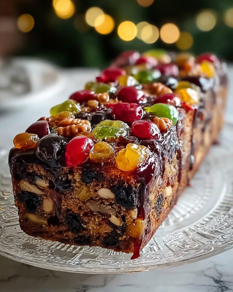 Heavenly Moist Fruitcake Recipe