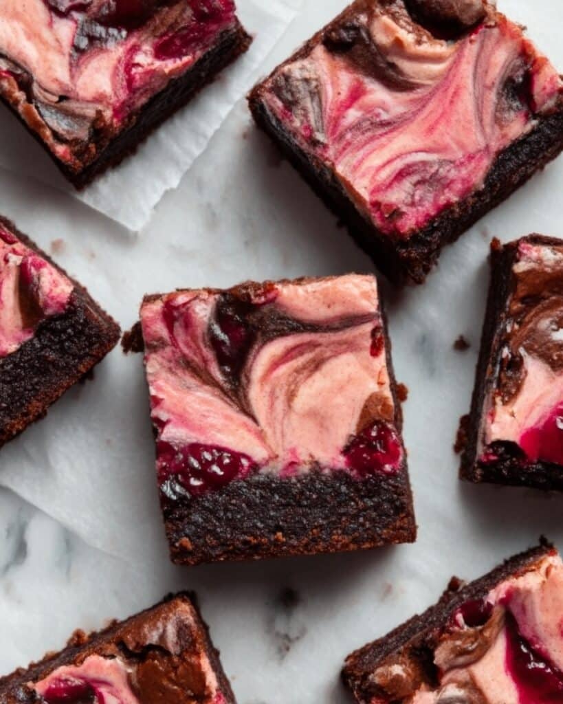 Raspberry Cheesecake Brownies Recipe