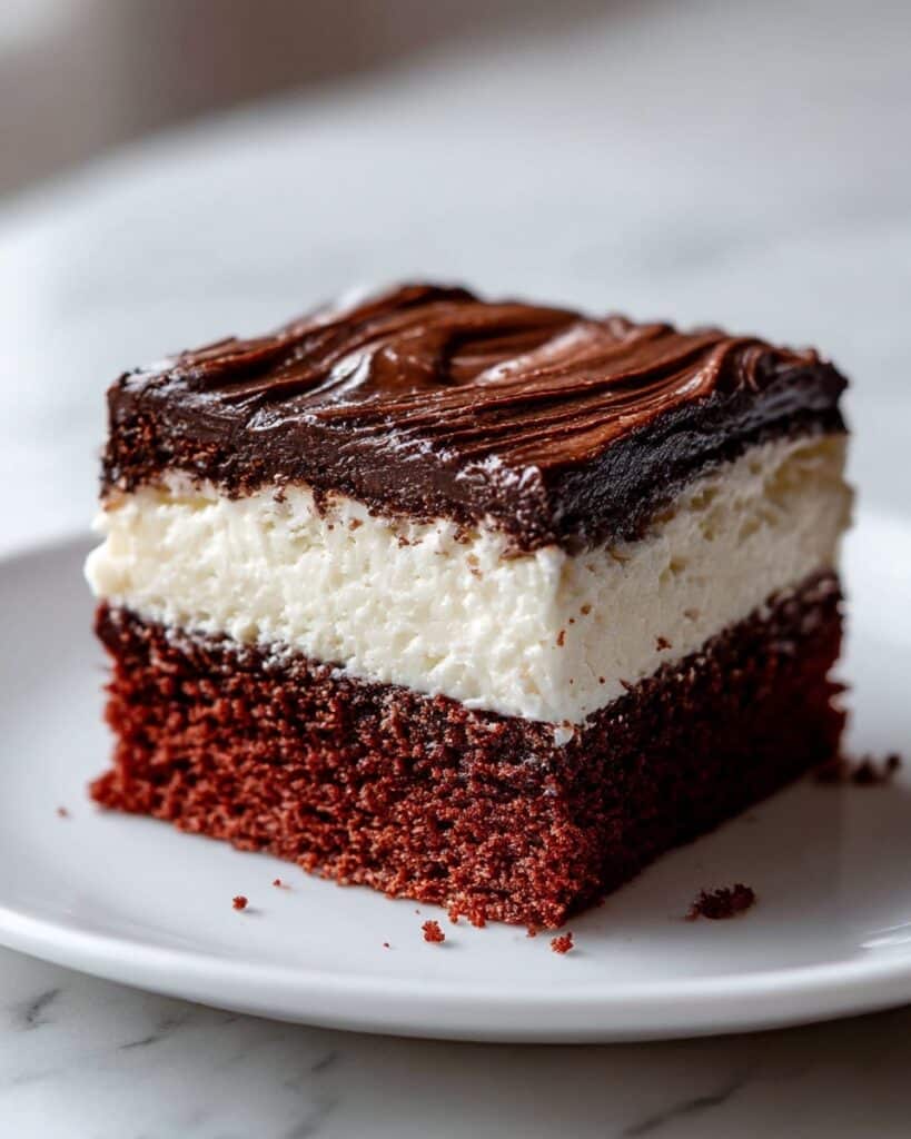 Fudgy Red Velvet Brownies with Cream Cheese Swirl Recipe