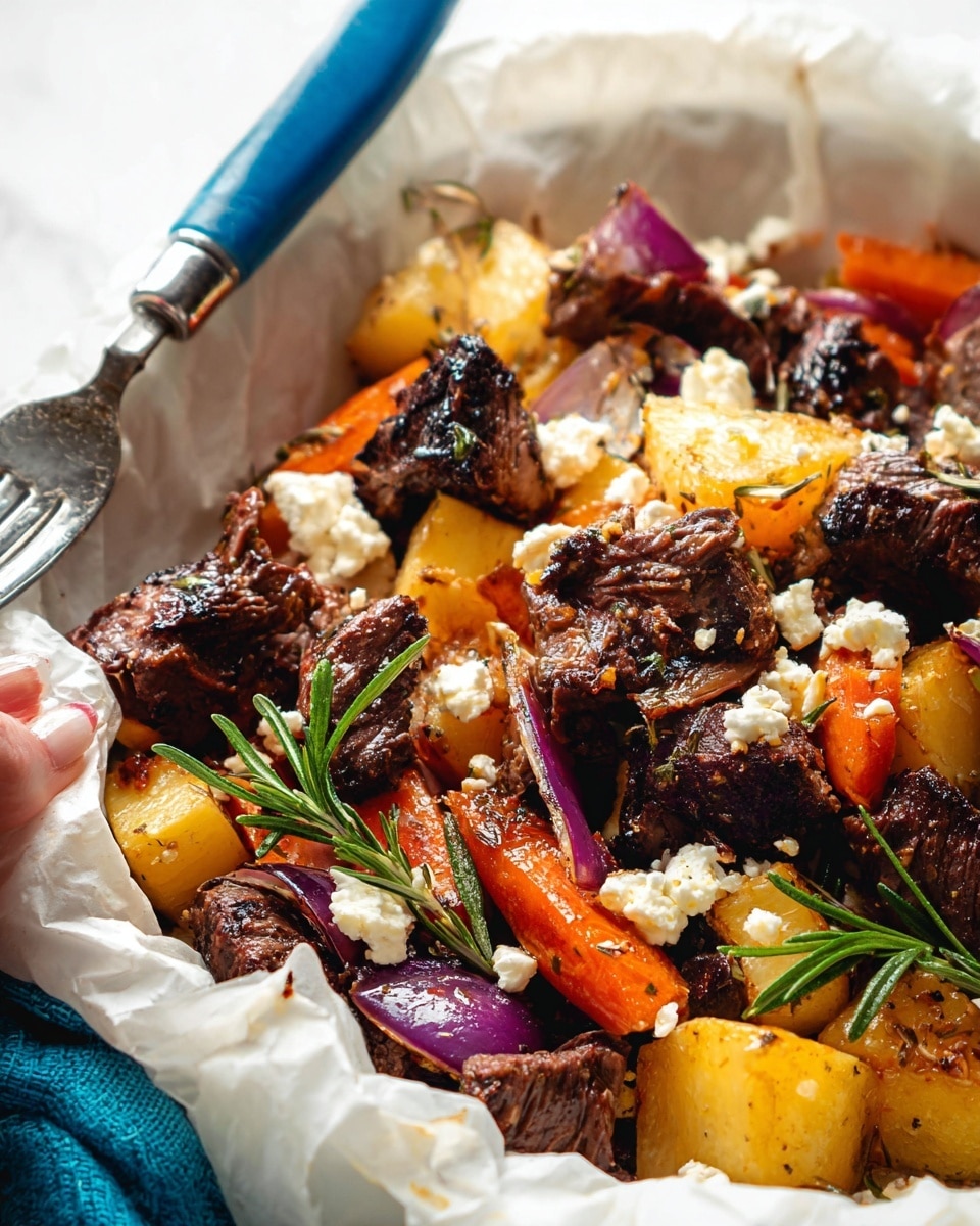Greek Lamb Kleftiko in Parchment Recipe - Recipe Image