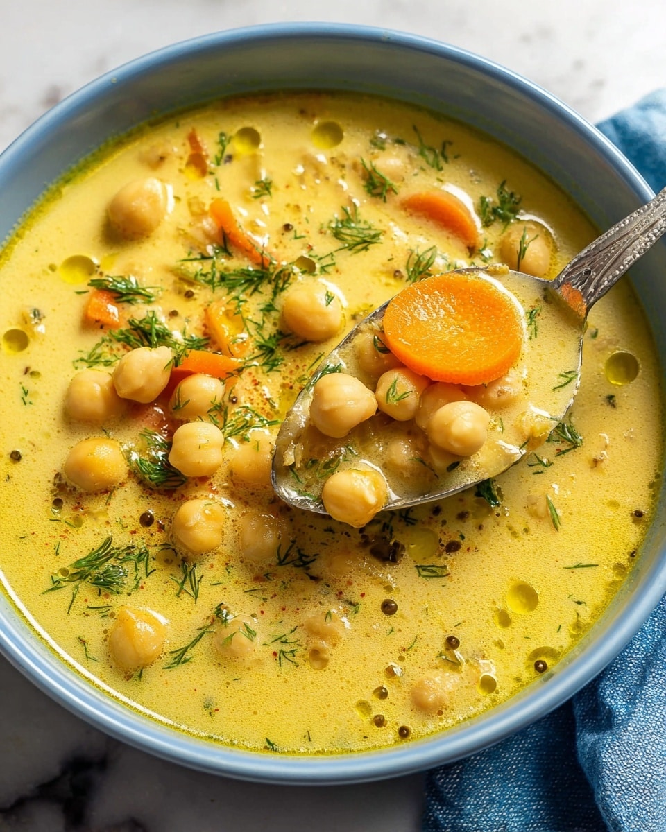 Greek Chickpea Soup (Revithia) Recipe - Recipe Image
