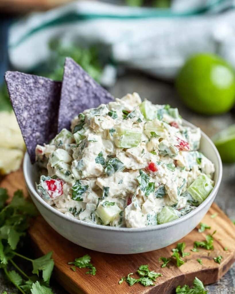 Cilantro Lime Chicken Salad Recipe