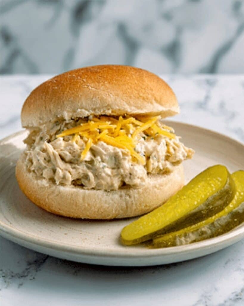 Crock Pot Ranch Chicken Sandwiches Recipe