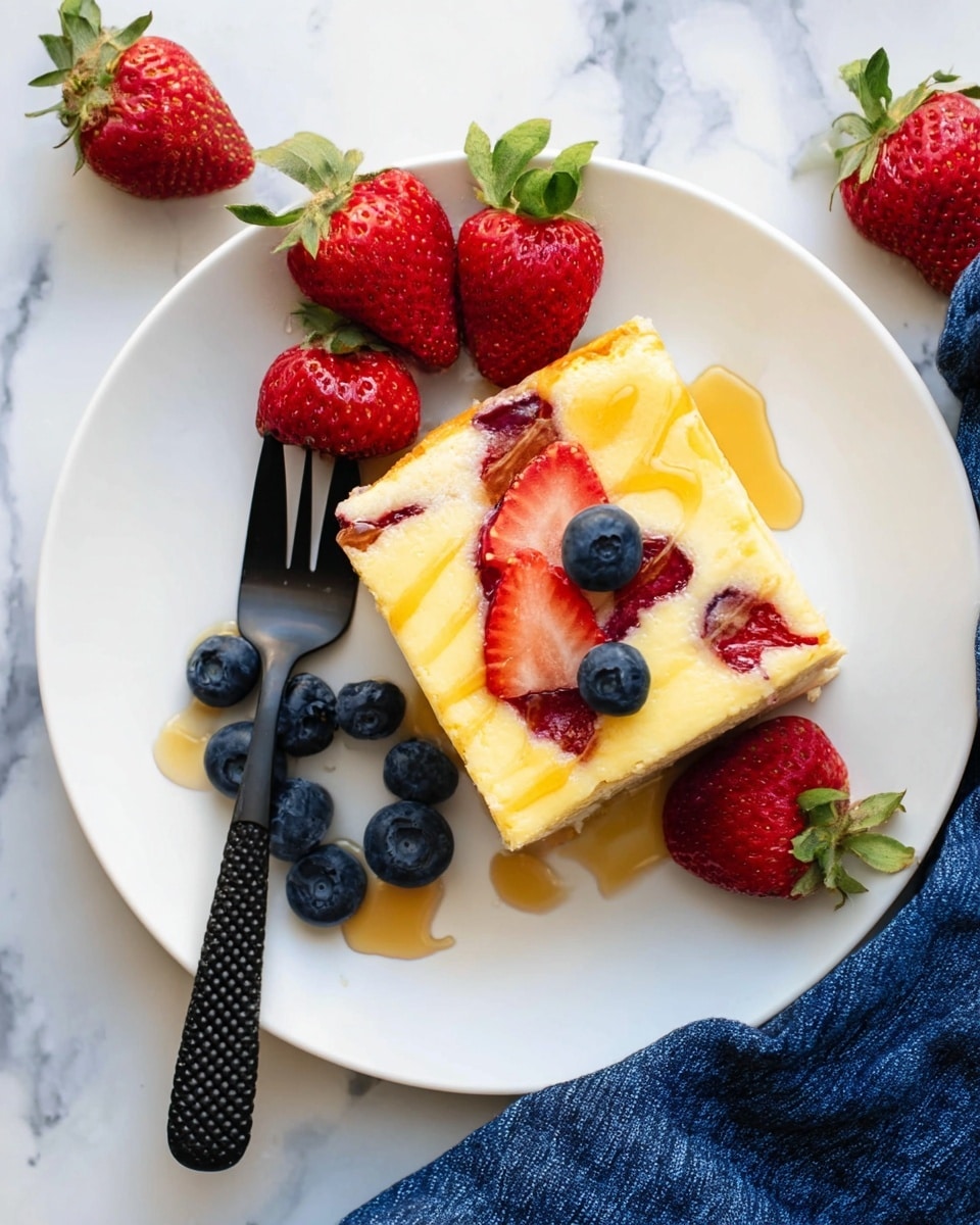 Baked Yogurt with Berries Recipe - Recipe Image