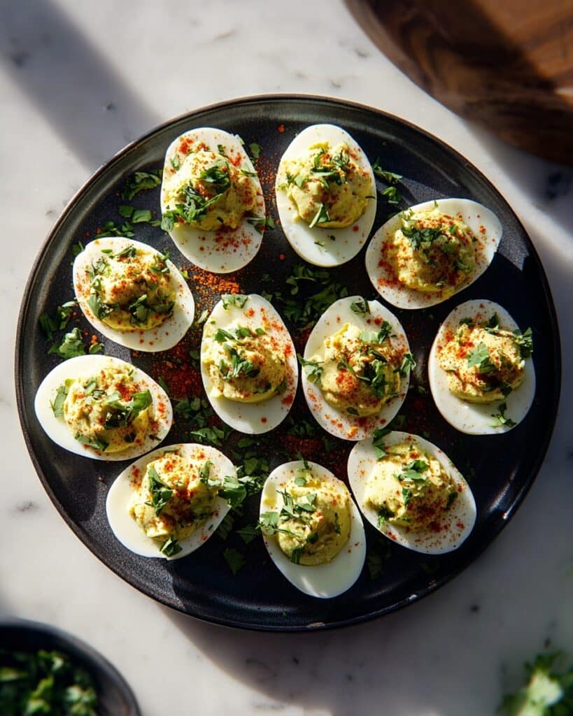Avocado Deviled Eggs Recipe