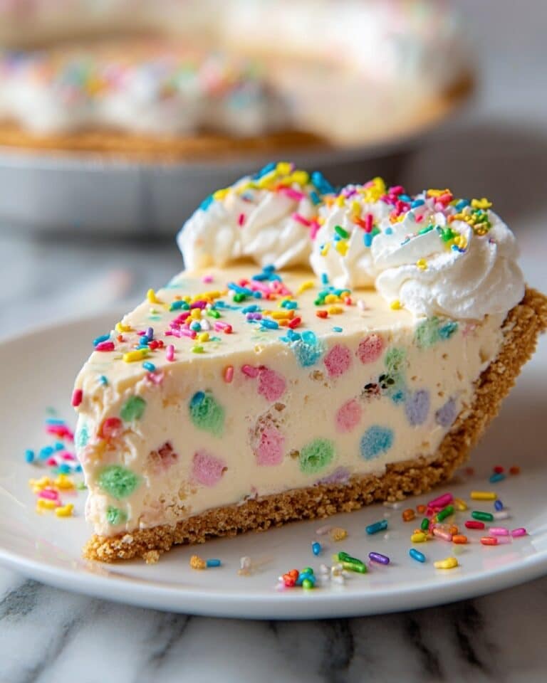 Birthday Cake Pie Recipe