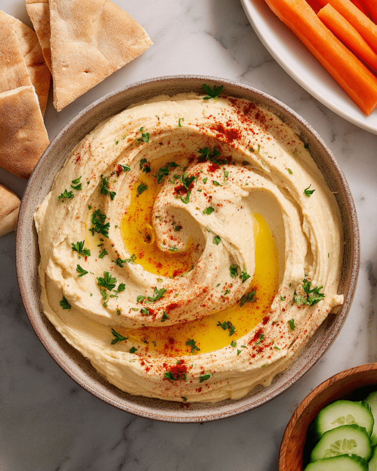 Homemade Hummus Recipe