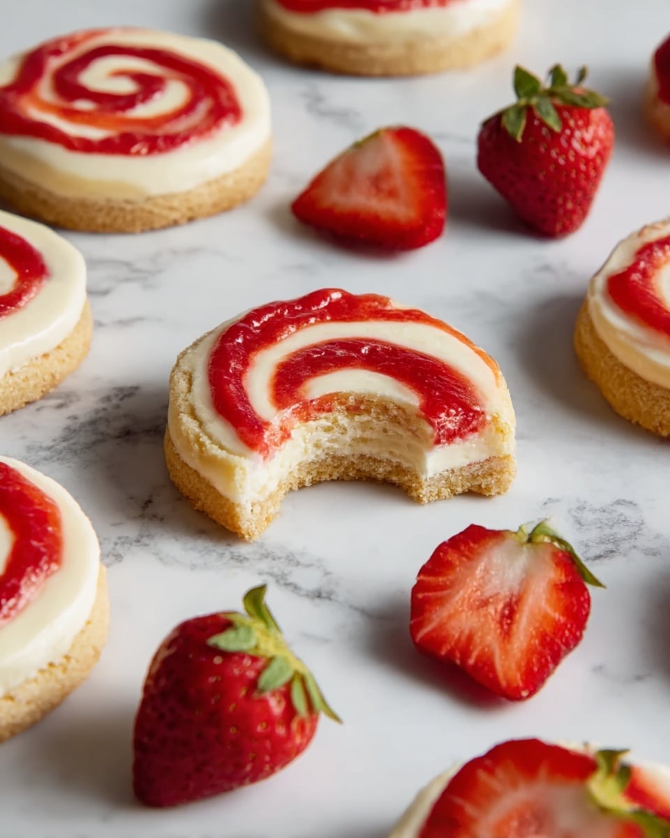Strawberry Cheesecake Cookies Recipe - Recipe Image